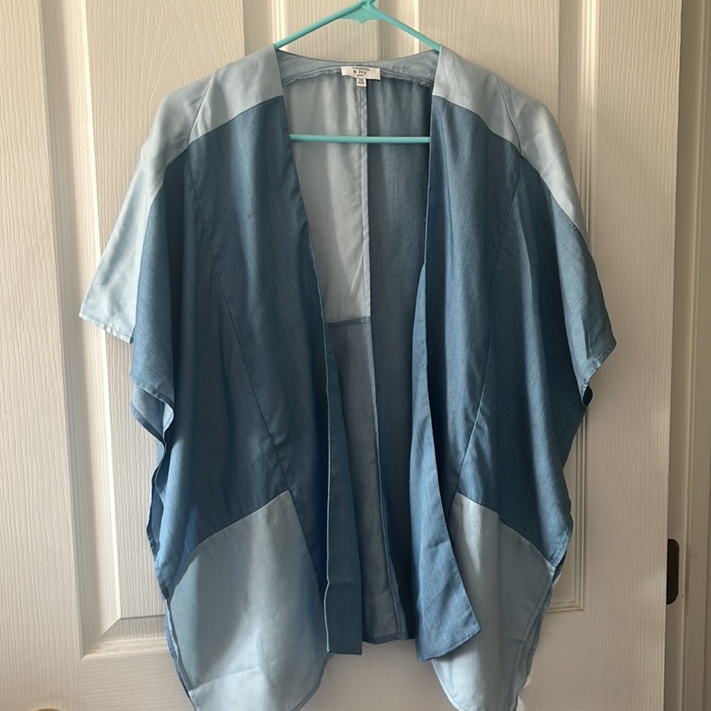 🤩 FREE when bundled w/ Reg  price item Crown & Ivy petite One Size Denim look